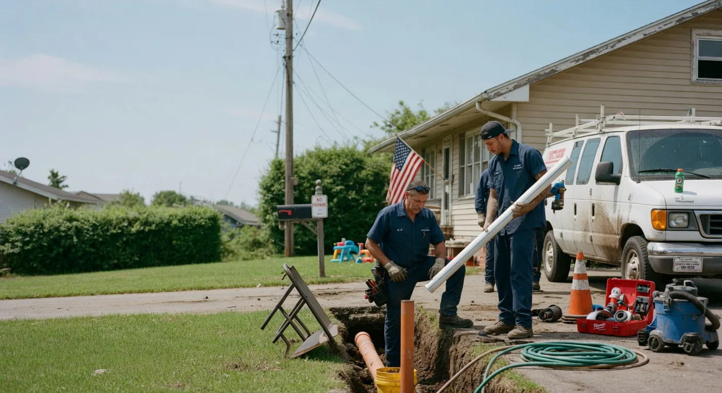 Sewer Line Inspection in West Columbia, TX